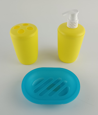 Bathroom accessory set