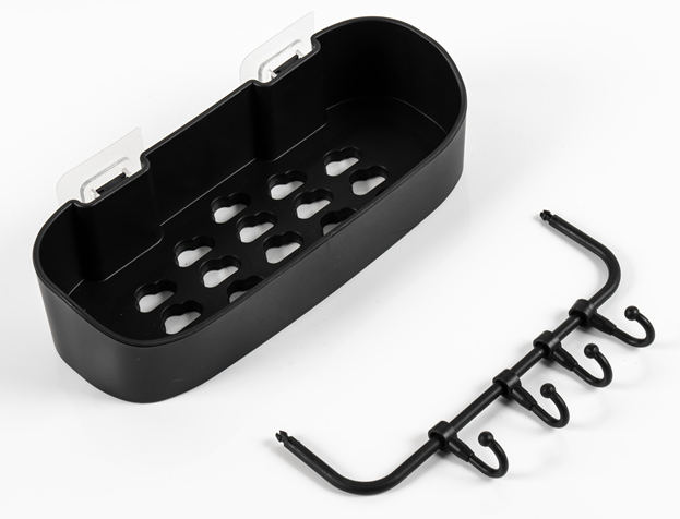 Hanging bathroom basket
