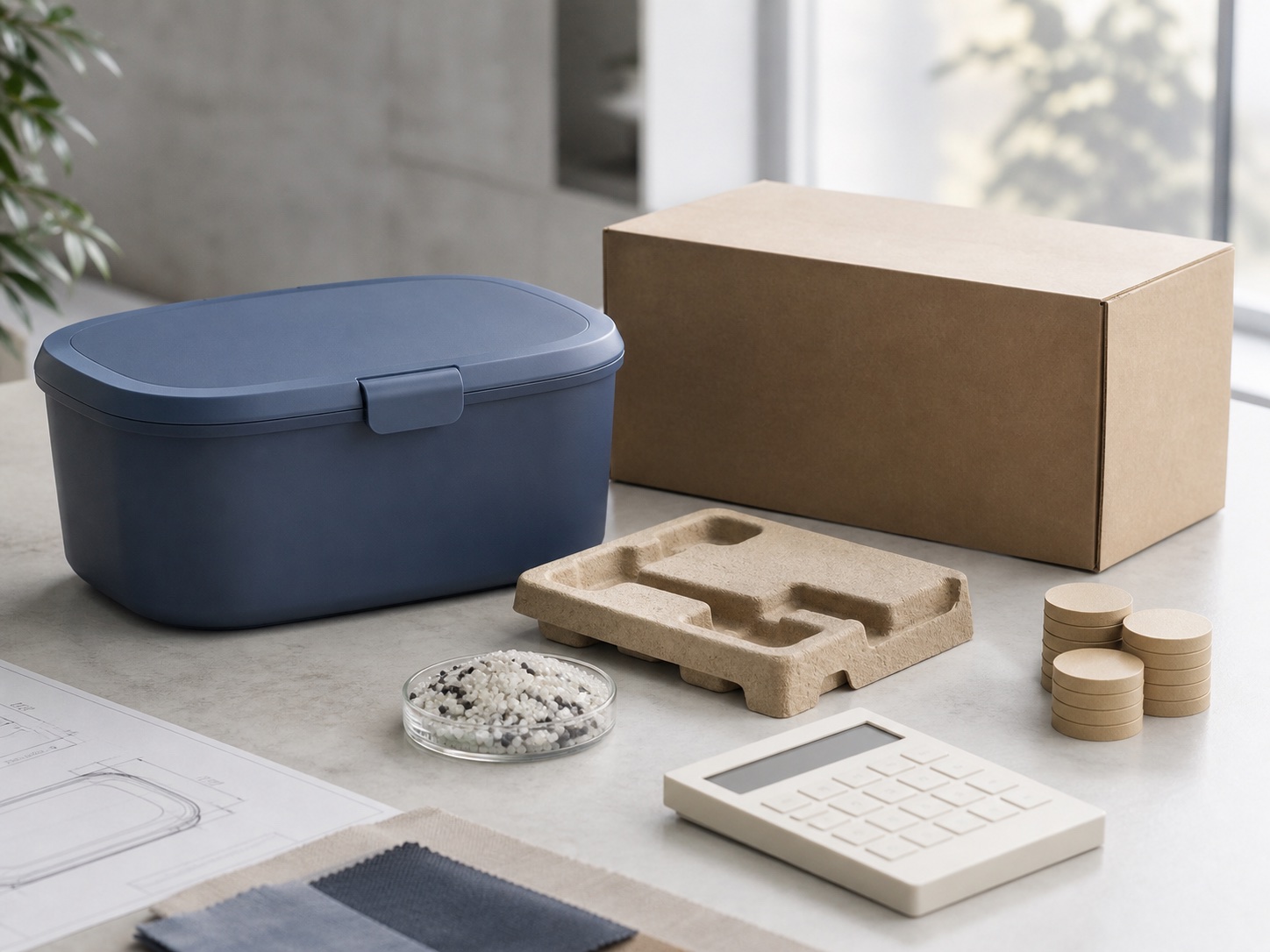 Product, package, resin and cost inputs arranged for commercial review