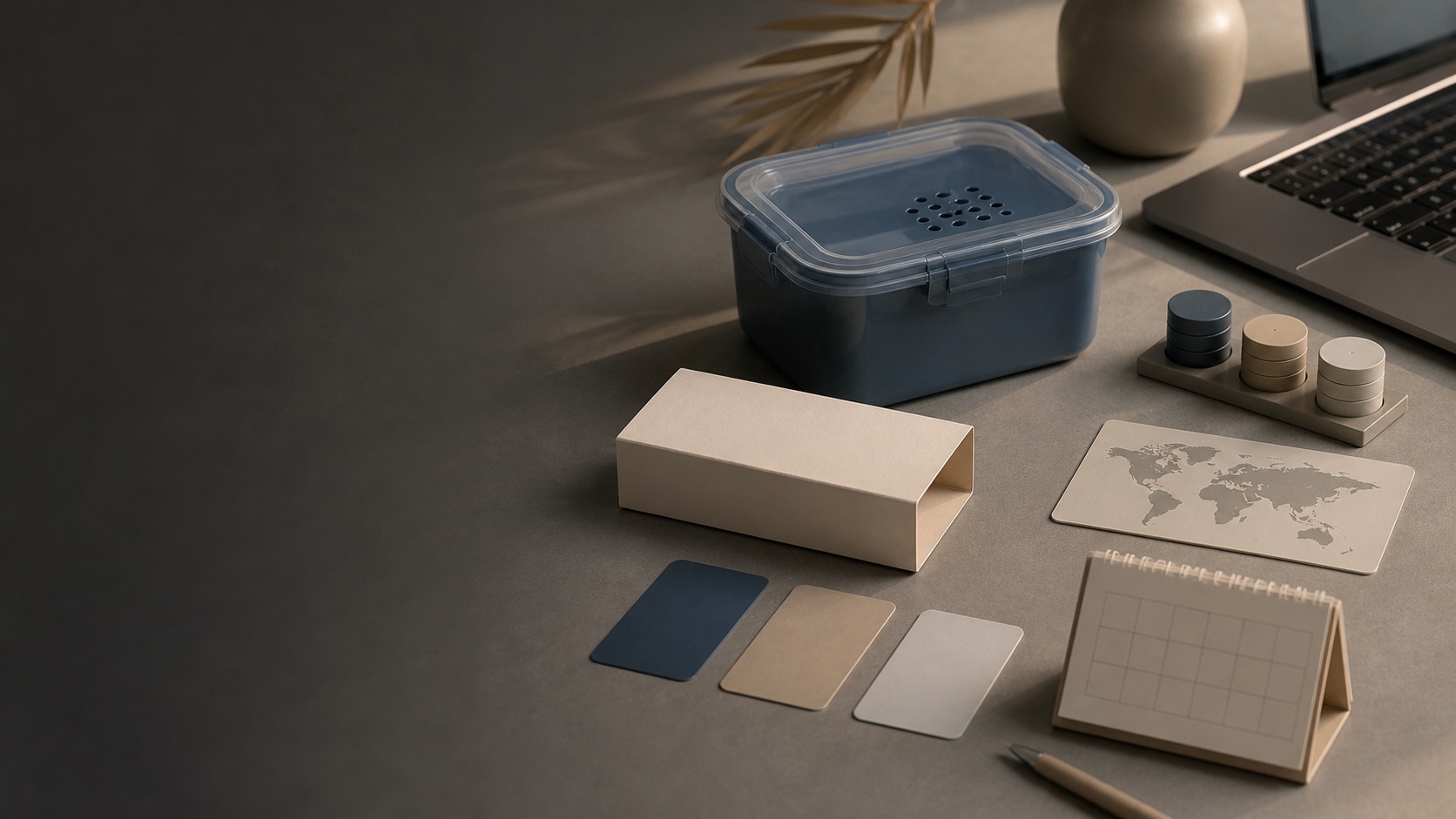 Product brief and packaging references for a growing brand