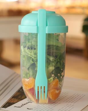 Salad shaker cup