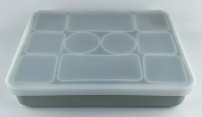 Silicone snack box